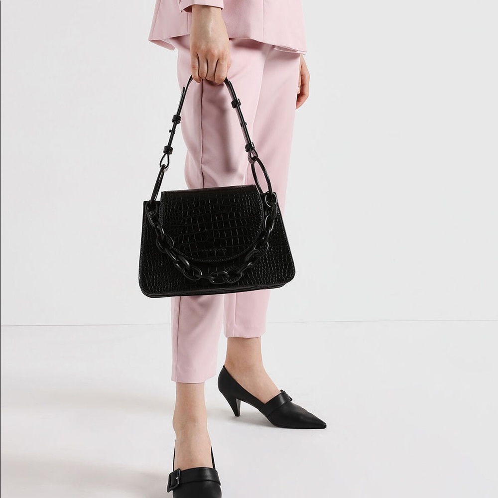 Charles and Keith leather bag - Picture 5 of 8